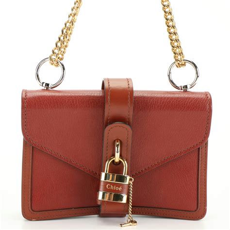 chloe aby chain shoulder bag|Aby Chain shoulder bag .